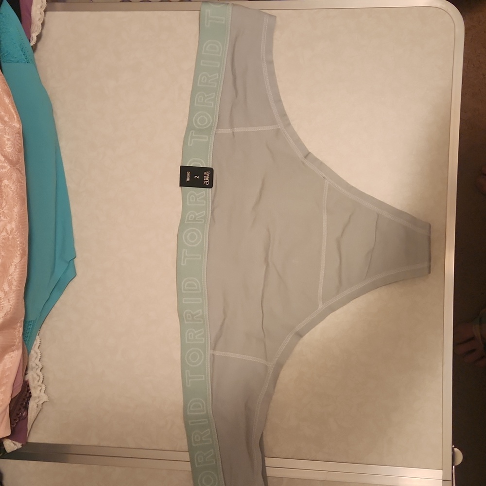 Torrid mint green thong